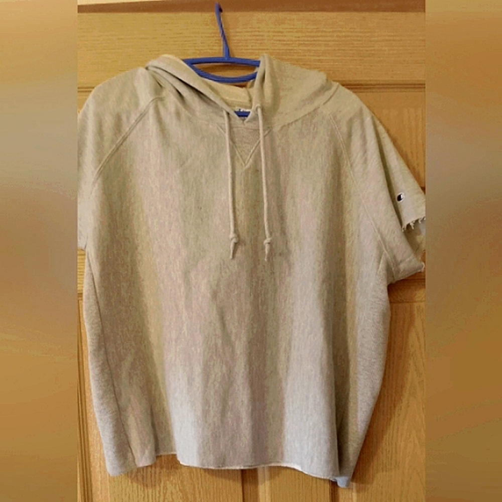 Champion cropped sweatshirt hoodie